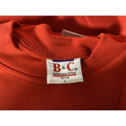 Lot de 14 sweats rouge B&C